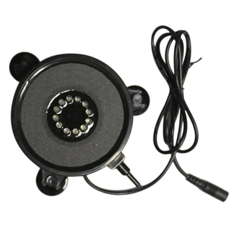 Aquarium Fish Tank Led Diving Lighting Decorative Floodlight Round Bubble Light(EU PLUG