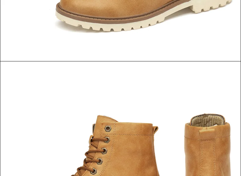 Модные мужские кожаные ботинки в британском стиле; однотонные ботинки; botas hombre Cuero Bot Erkek Buty Zimowe Botte Homme Stivali Uomo; высокая обувь
