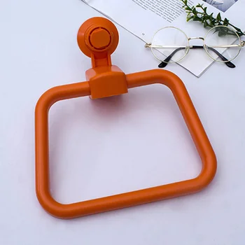 

Rotatable Vacuum Cup Towel Rack Suction Cup Towel Tool Towel Hanger for Bathroom Kitchen Home (Yellow)