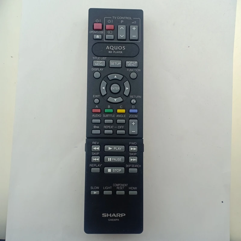 Новый оригинальный пульт дистанционного управления GA630PA для sharp Blu-Ray dvd-плеера |