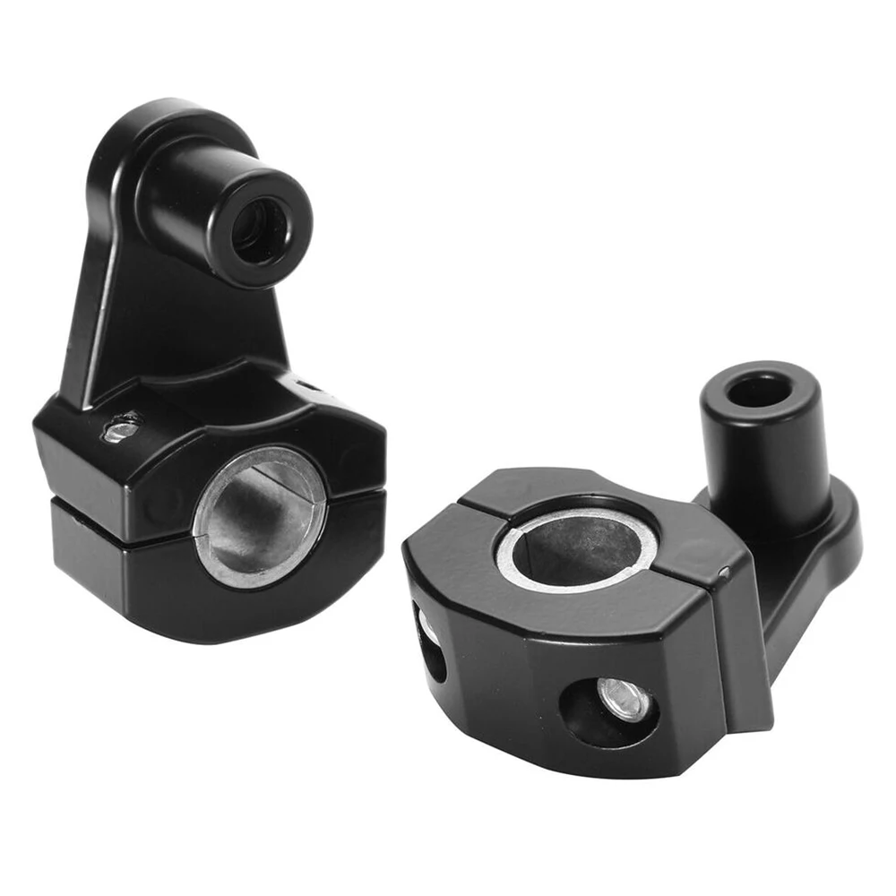 2PCS Universal Handlebar Risers Motorcycle Handlebar Mount Clamps Riser for 7/8'' 22mm Motorcycle Handlebar Lifters Kit