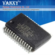 1 pces ft232rl ssop28 ft232 ssop smd usb uart (usb-serial) i.c. novo e original