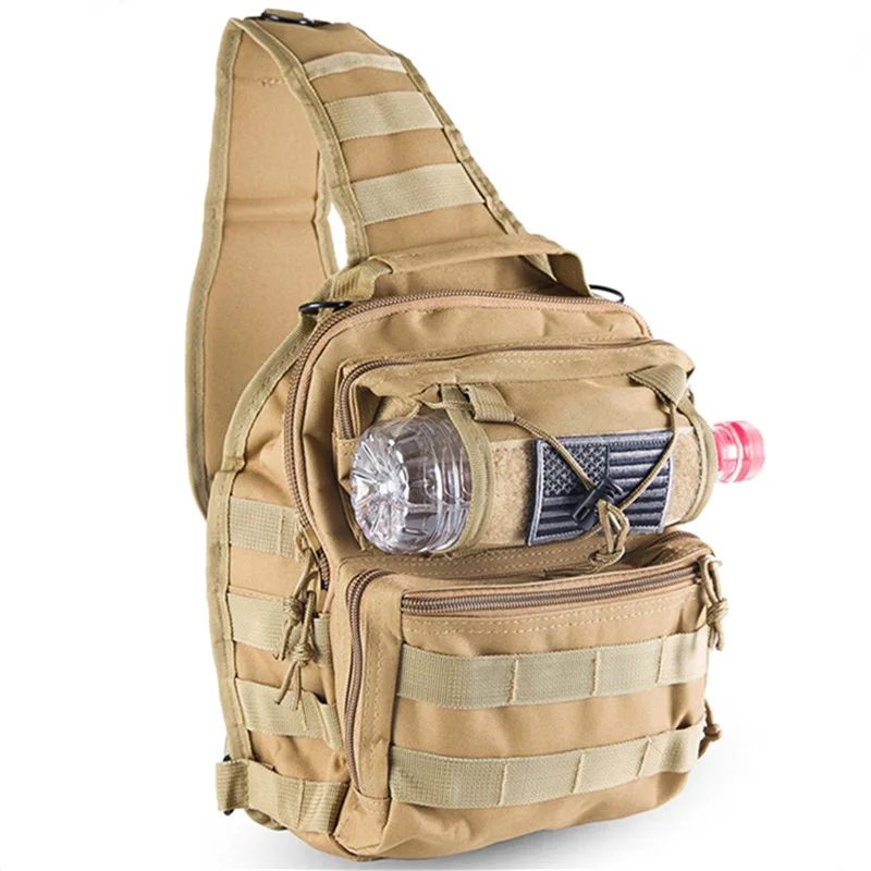 Тактический штурмовой пакет Военный нейлоновый слинг рюкзак армейский Molle водонепроницаемый EDC рюкзак сумка для наружного туризма кемпинга охоты
