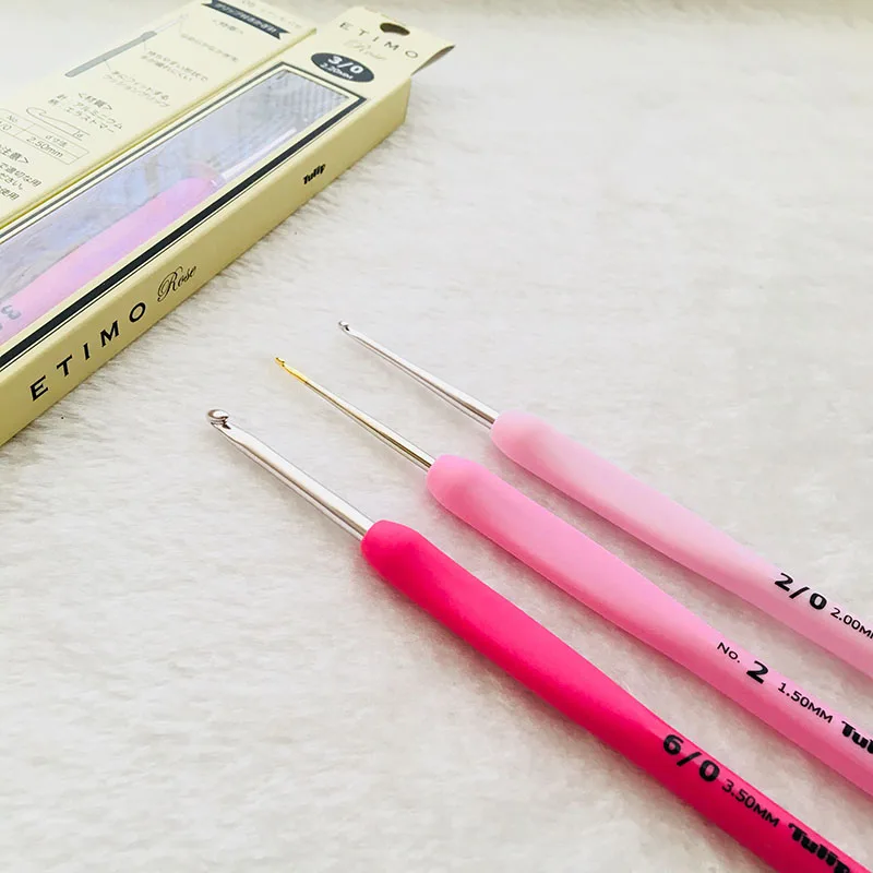 Embroidery Crochet Needle Tulip Etimo Crochet Hook Tulip Needle With Free Shipping Knitting Needles Crochet Hook From Japan