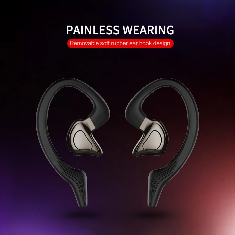 Sports Earphones TWS 5 0 Bluetooth Waterproof Headphones Stereo Sound Earbuds Dual Mic Wireless Bluetooth Headsets