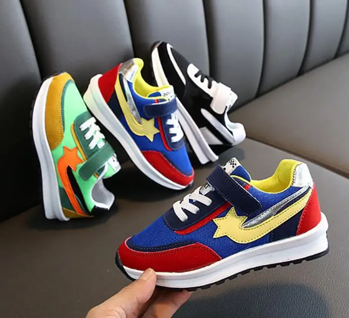 

Spring child sport shoes female male child running shoes boy girls slip-resistant casual sneakers baby brand boots