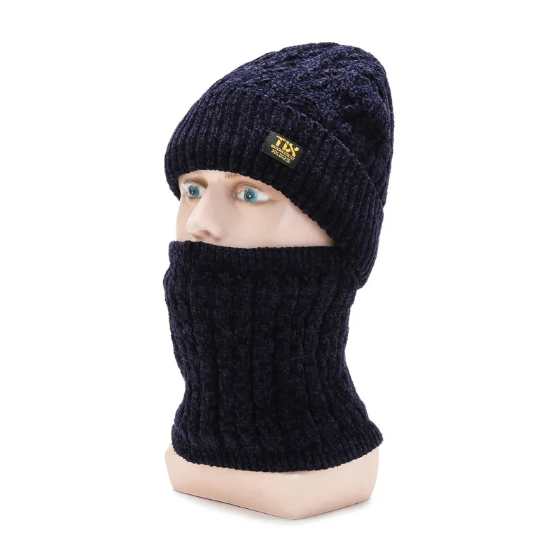 Зимние шапочки Skullies, мужские шапки, вязаные шапки, мужская шапка-маска, толстые теплые зимние головные уборы для мужчин и женщин, шапочки