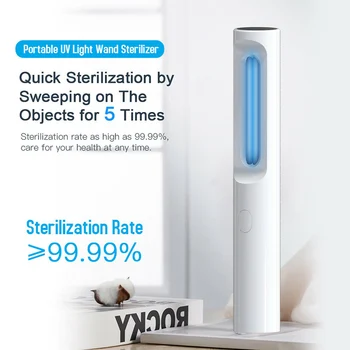 

Handheld LED UV Lamp Portable USB Cleaning Light Tube for Home Travel QJS Shop