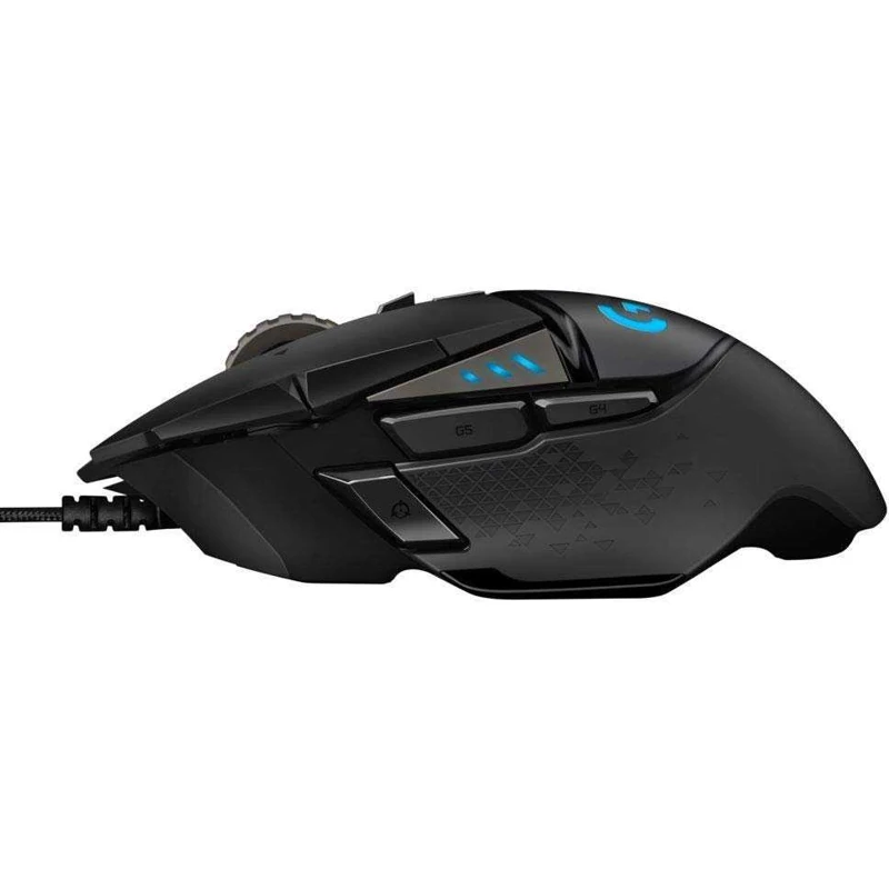 Мышь Logitech G502 RGB Tunable HERO черный лазерная(16000dpi) USB2.0 игровая(11but
