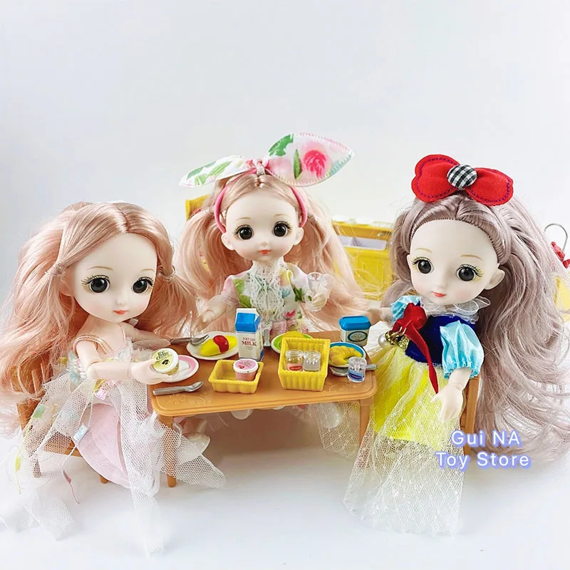 

1/12 miniature Furniture dolls house accessories Kitchen furniture food chair vegetables BJD Dolls accessories toy for girl Gift