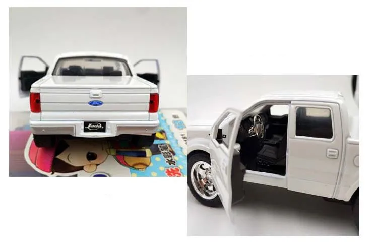 1:32 Ford F150 высокая модель сплава моделирования, коллекционная машина пикап сплава Модель автомобиля, может открыть дверь детские игрушки