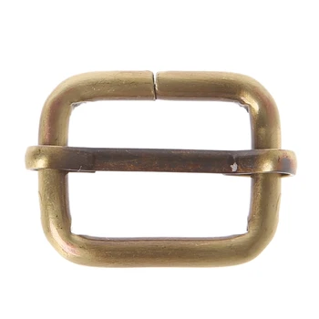 

5Pcs 2.5cm Metal Tri-Glides Wire-Formed Roller Pin Buckles Strap Slider Adjuster L9BE