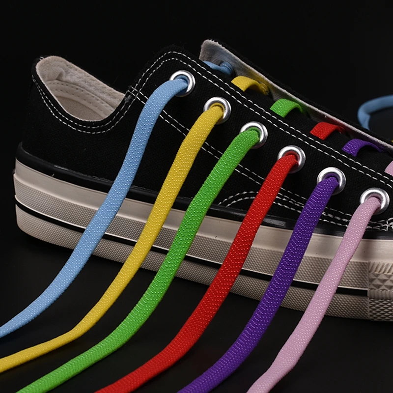 12 colors Elastic No-Tie Shoelaces with Magnetic Metal Lock – Rare Shoelaces