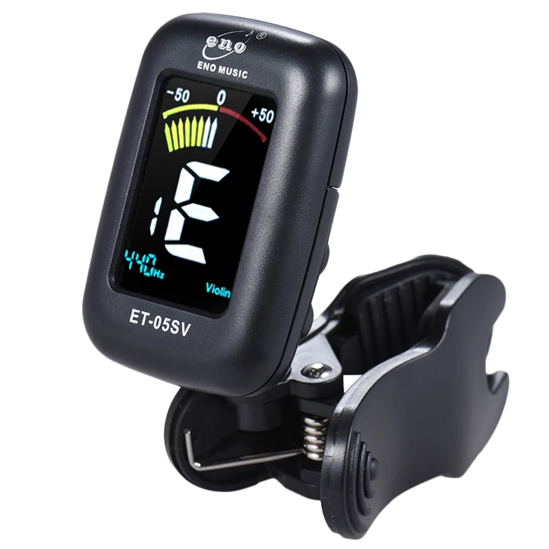 Eno Et05sv Professional Clipon Tuner Automatic Tuning Mode With