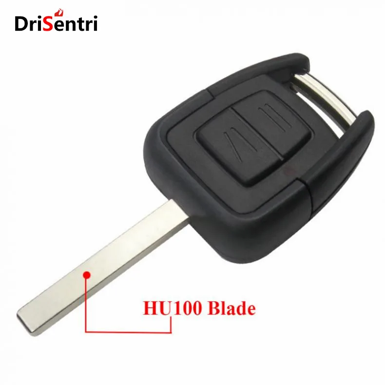 

434MHz 2 Buttons Keyless Uncut HU100 Blade Flip Remote Key Fob with ID40 Chip for Opel Holden 2001-2011 No Battery
