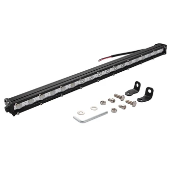 

20Inch 54W LED Work Light Spot Flood Combo Spot Driving Fog Light 5400LM Single Row Off Road Led Lights for ATV, SUV,Engineering