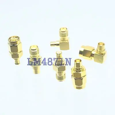 

DHL/EMS 10 LOTS Kit Adapter 6pcs/set SMA to MCX type male female RF connector Test converter -d2