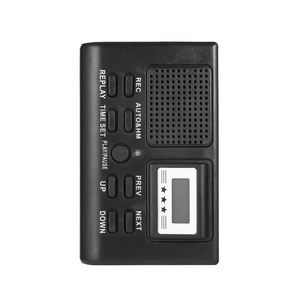 Digital Telephone Recording Box LCD Display Support SD Card Automatic Recording Portable Mini Phone Call Recorder