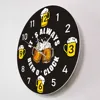 Beer o'Clock Tavern Modern Design Wall Clock Bar Pub Sign Decor Beer Lovers Brew Drinker Man Cave Artwork Decorative Wall Watch 3