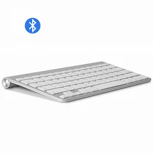 Clavier Bluetooth Ultra fin de haute qualité, tablettes et Smartphones, pour Apple, sans fil, Style IOS, Android, Windows
