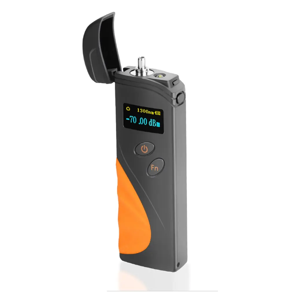 Lithium Battery Mini Clamshell Optical Power Meter High-precision Handheld Light Decay Tester Inspection Tool | Измерители мощности