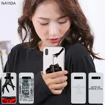 

Pattern Soft Silicone TPU Phone Case Cover For Samsung Galaxy S20 S5 S6 S7 Edge S8 S9 S10 Plus Note 10 TV American Horror Story