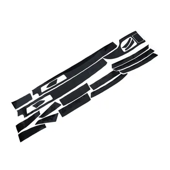 

For BMW 5-Series E60 2003-2010 3D Matte Carbon Fiber Sticker Interior Decal Trim