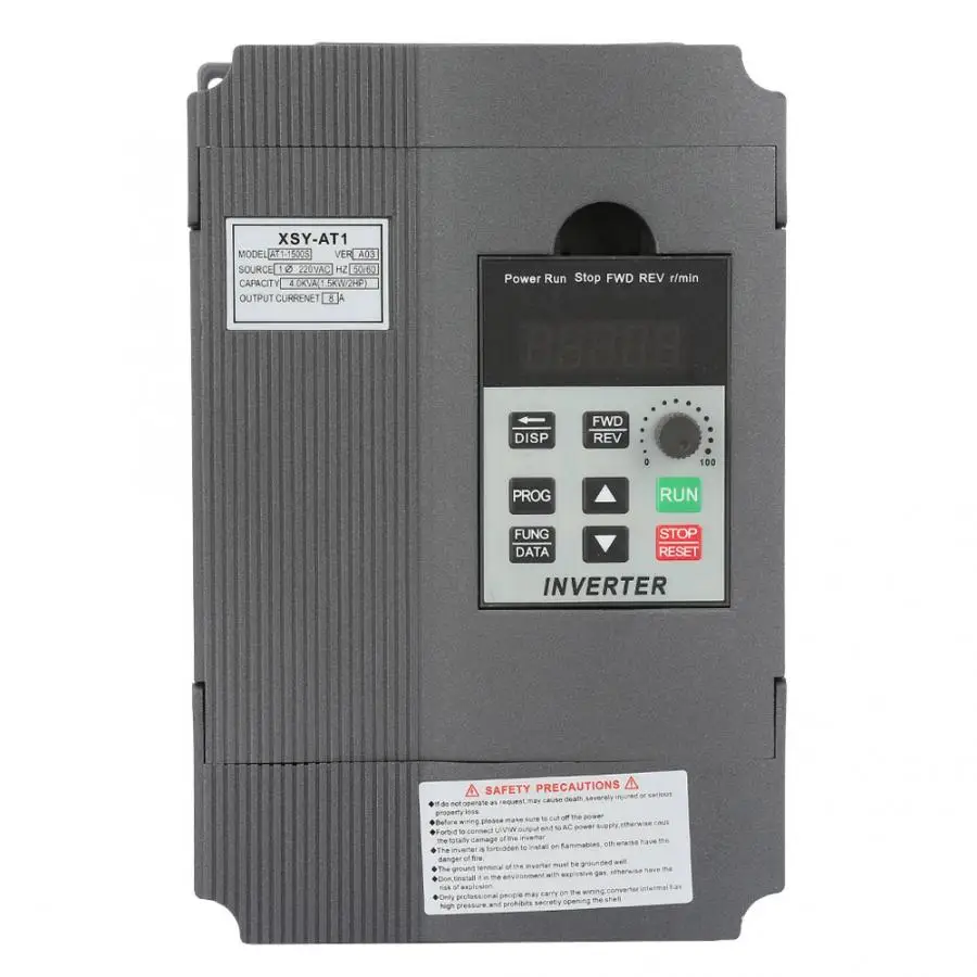 220v Vfd Single Phase Variable Frequency Drive Converter For 3 Phase 1 5kw Ac Motor Variable Speed Control Frequency Inverter Inverters Converters Aliexpress