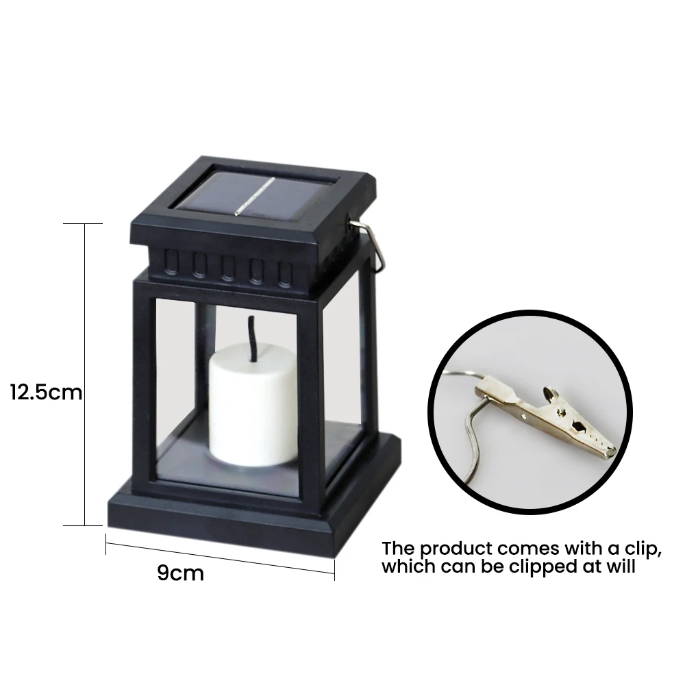 6pcs Solar Light LED Palace Lantern