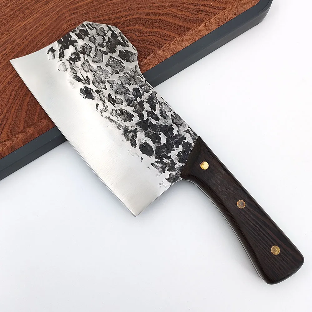 Jaswehome Meat Cleaver Hand Heavy Duty Bone Chopper Vegetable