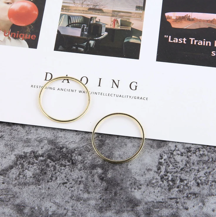 Golden Zinc Alloy Charms Pendant Heart Geometric Round Charms 10pcs/lot For DIY Fashion Earrings Jewelry Making Accessories - Окраска металла: 07