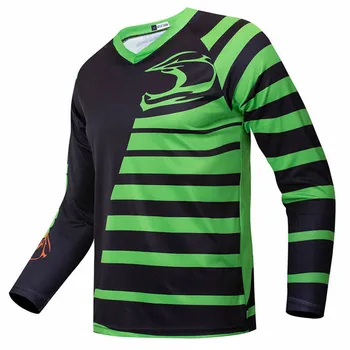 

YBM fast-drying fury motorcycle MX bike motocross jersey BMX DH MTB long-sleeved breathable quick-drying t-shirt clothing mtb