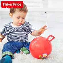 Fisher-Price детские игрушечные мячи, 10 дюймов, детский тренировочный мяч, надувной мяч, ручной мяч, детские развивающие игрушки для детей, подарок