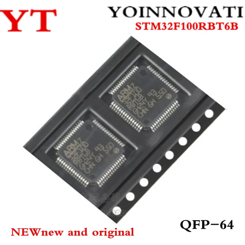 

2pcs STM32F100RBT6B 32F100 RBT6B LQFP-64 new and original