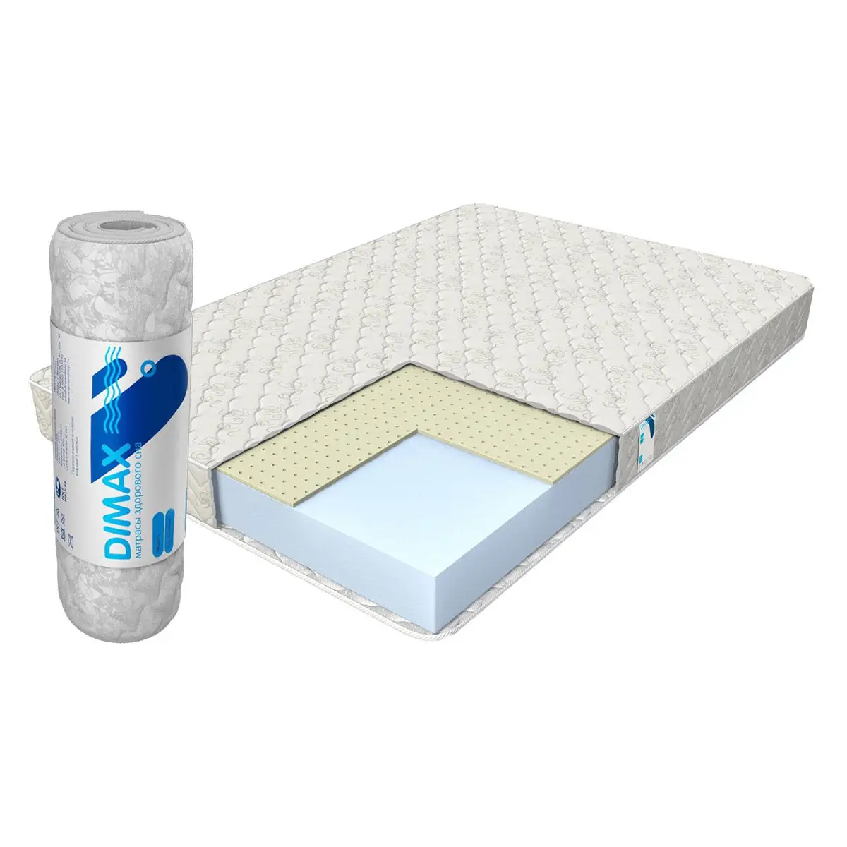 Mattress димакс practices chip roll 14 Latex dimax latex беспружинный | Мебель