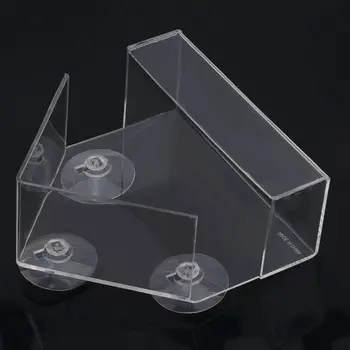 

Outdoor Plastic Clear Window Viewing Bird Feeder Seed Peanut Hanging Suction Alimentador For Viewing How Birds Eating Food