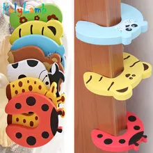 

7Pcs/Lot Animal Baby Security Door Card Protection Tools Baby Safety Gate Products Newborn Care Cabinet Locks Straps