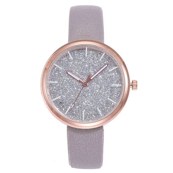 Новое поступление простые модные женские часы сверкающие Montre Femme Horloge Zegarek Damski |