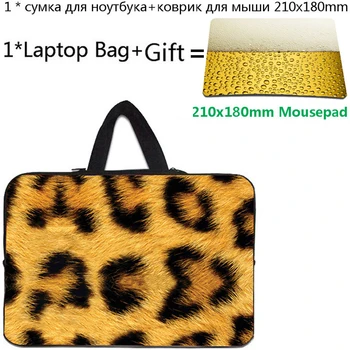 

For iPad Acer Xiaomi Asus Dell XPS HP 21x18cm Mousepad+Laptop Bag 17 17.3 10.1 12 14 15 15.6 13.3 11.6 Sleeve PC Chromebook Case