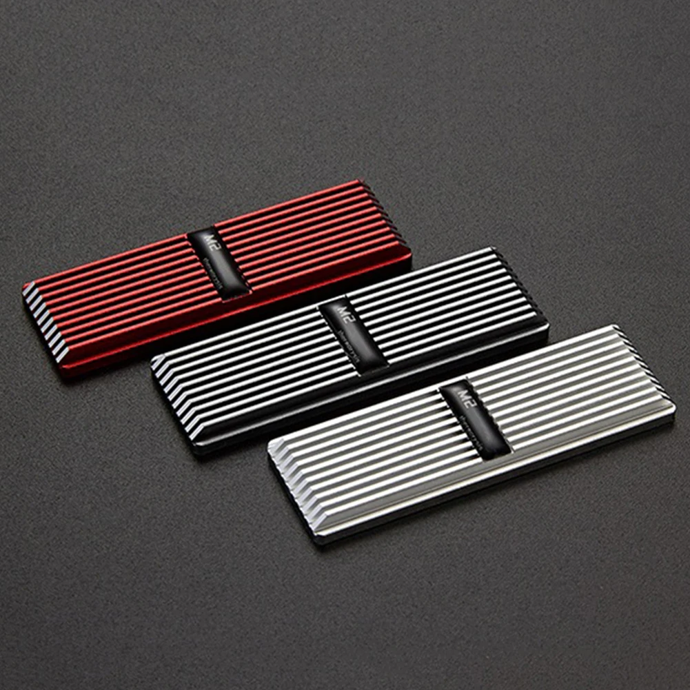 Новый теплоотвод M.2 SSD NVMe M2 2280 жесткий диск алюминиевый радиатор с термальной