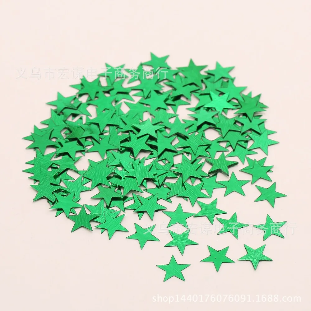 Stars/Laser sequins/Christmas/15 grams Sequins PVC Flat for DIY Card Making Craft Color Collection
