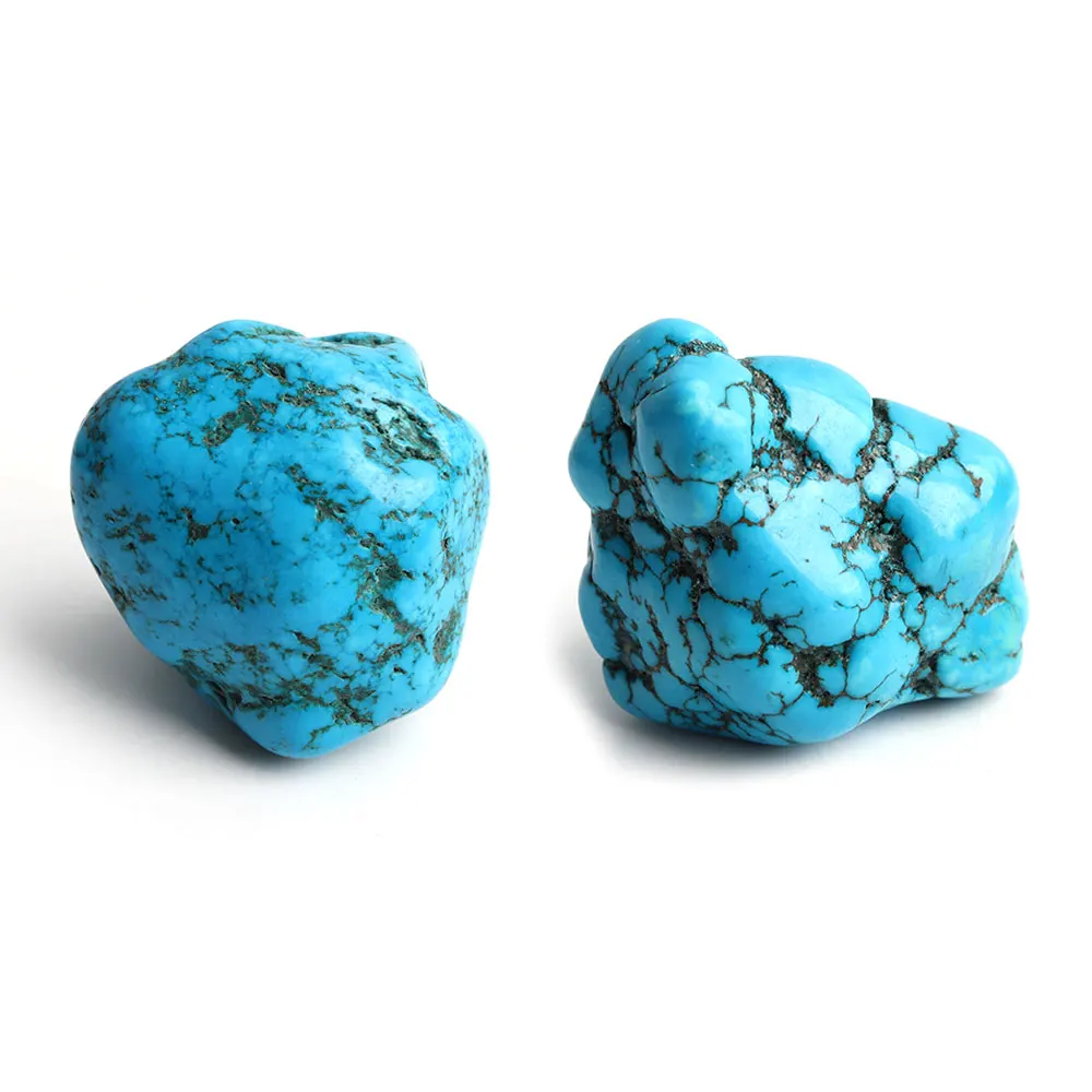 1 шт. натуральный кристалл голубой Howlite минеральное Исцеление фотоорнамент