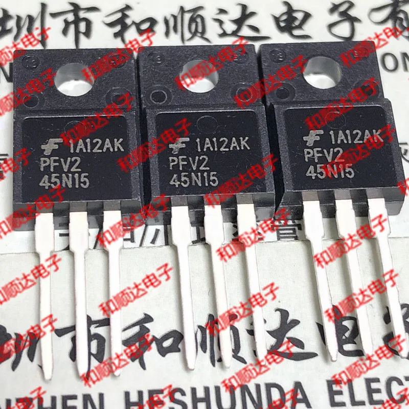 

10PCS FQPF45N15V2 PFV2 45N15 TO-220F 150V 45A