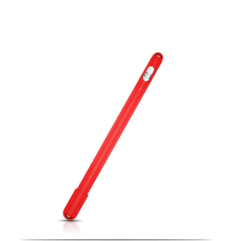 Цветной мягкий силиконовый совместимый для Apple Pencil 2/1 чехол совместимый для iPad планшета стилус защитный чехол