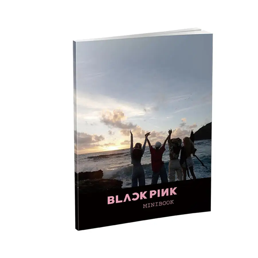 Kpop Черный Розовый за кадром фото книга Лиза Роза HD фотография Blink плакат картина