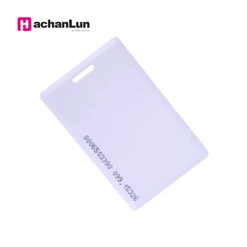 

5PCS RFID access control smart chip card EM / TK4100 attendance authorization thick card 125KHZ token electronic tag