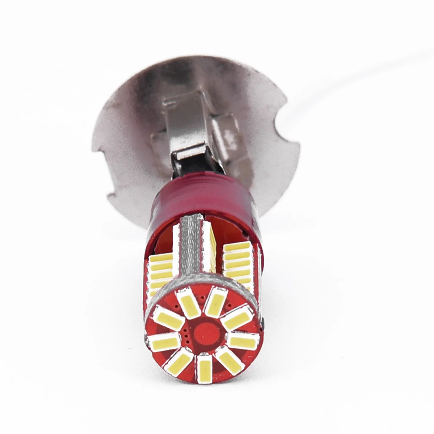 2x H3 3014 57-smd Led Автомобильная противотуманная фара Лампа 6000k яркий белый 12v 10w