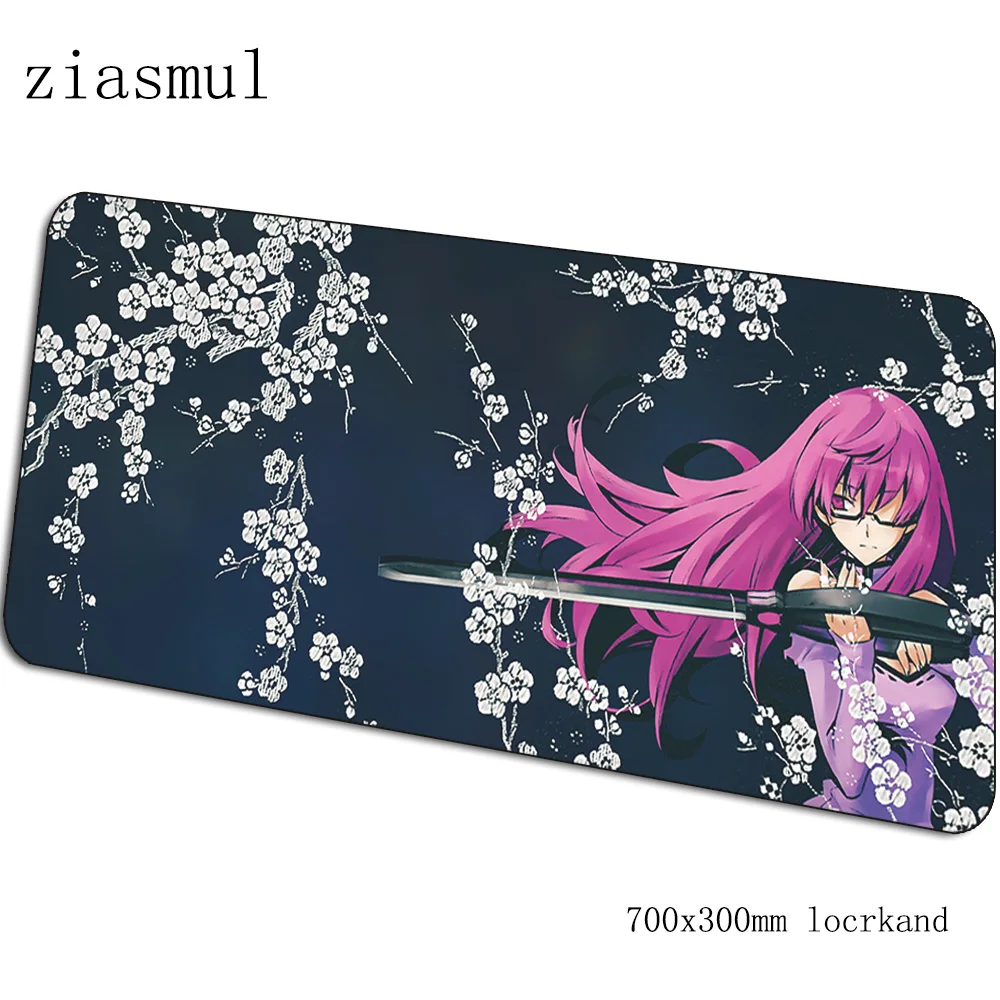 Akame ga kill коврик для мышки с аниме компьютерный коврик 700x300x3 мм Игровой Коврик Большой Новое поступление padmouse Клавиатура Игры pc gamer стол