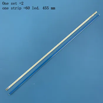 

2piece FOR TCL LCD TV LED backlight L40F3200B Article lamp LJ64-03029A 2011SGS40 5630 60 H1 REV1.1 1piece=60LED 455MM is NEW