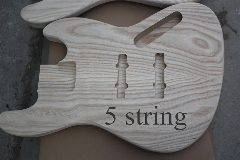 free shipping custom electric bass guitar,semi-finished bass guitar,ASH body, can custom color, free delivery - Цвет: bass  5 string